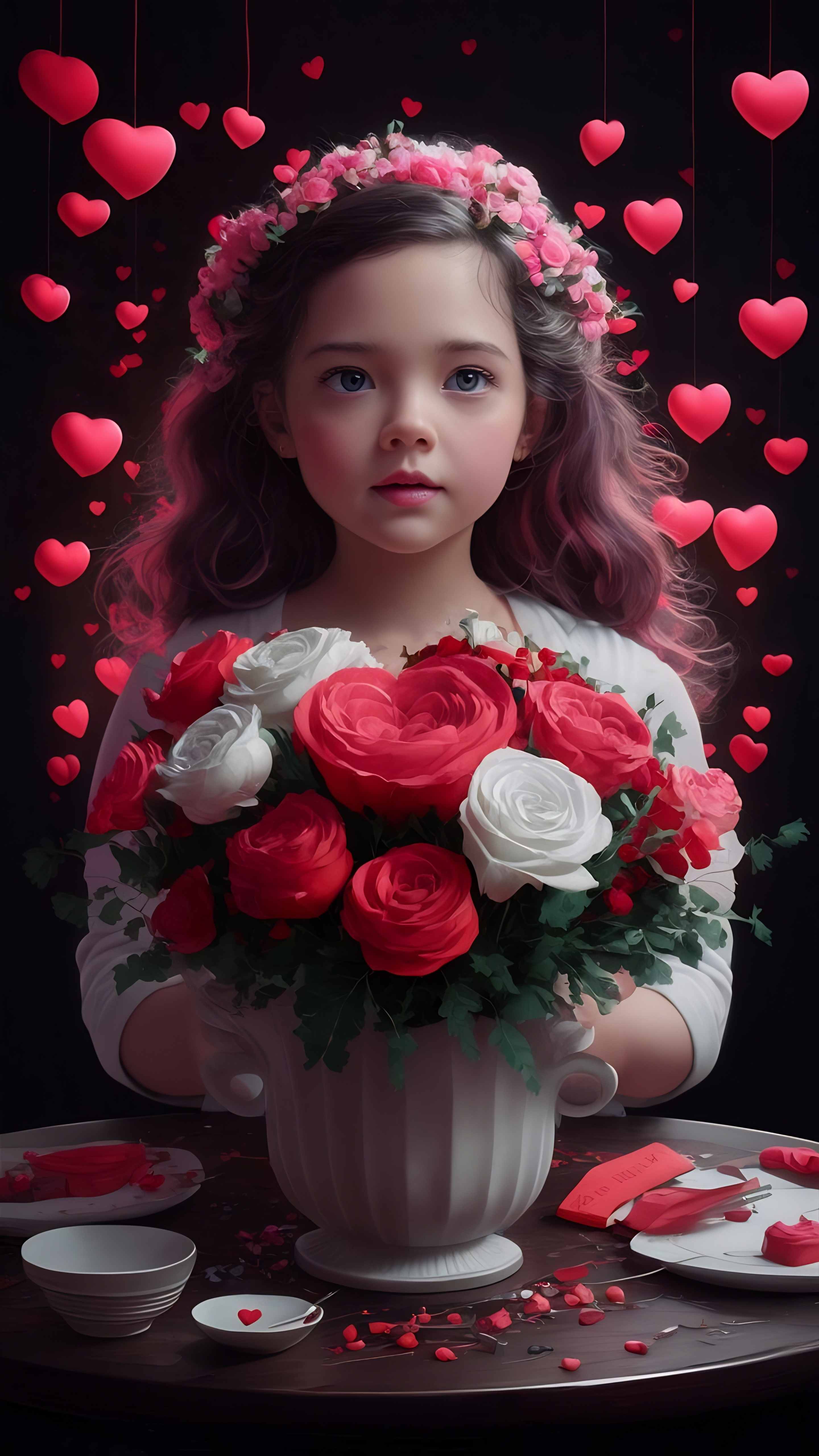 «Девочка с персиками»: Начало творческого пути